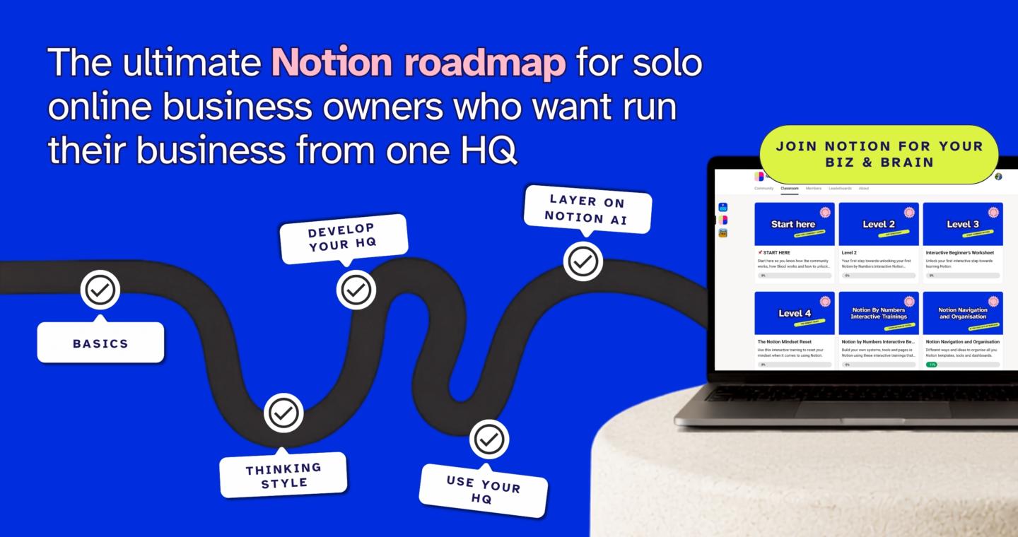 Notion for your Biz & Brain
