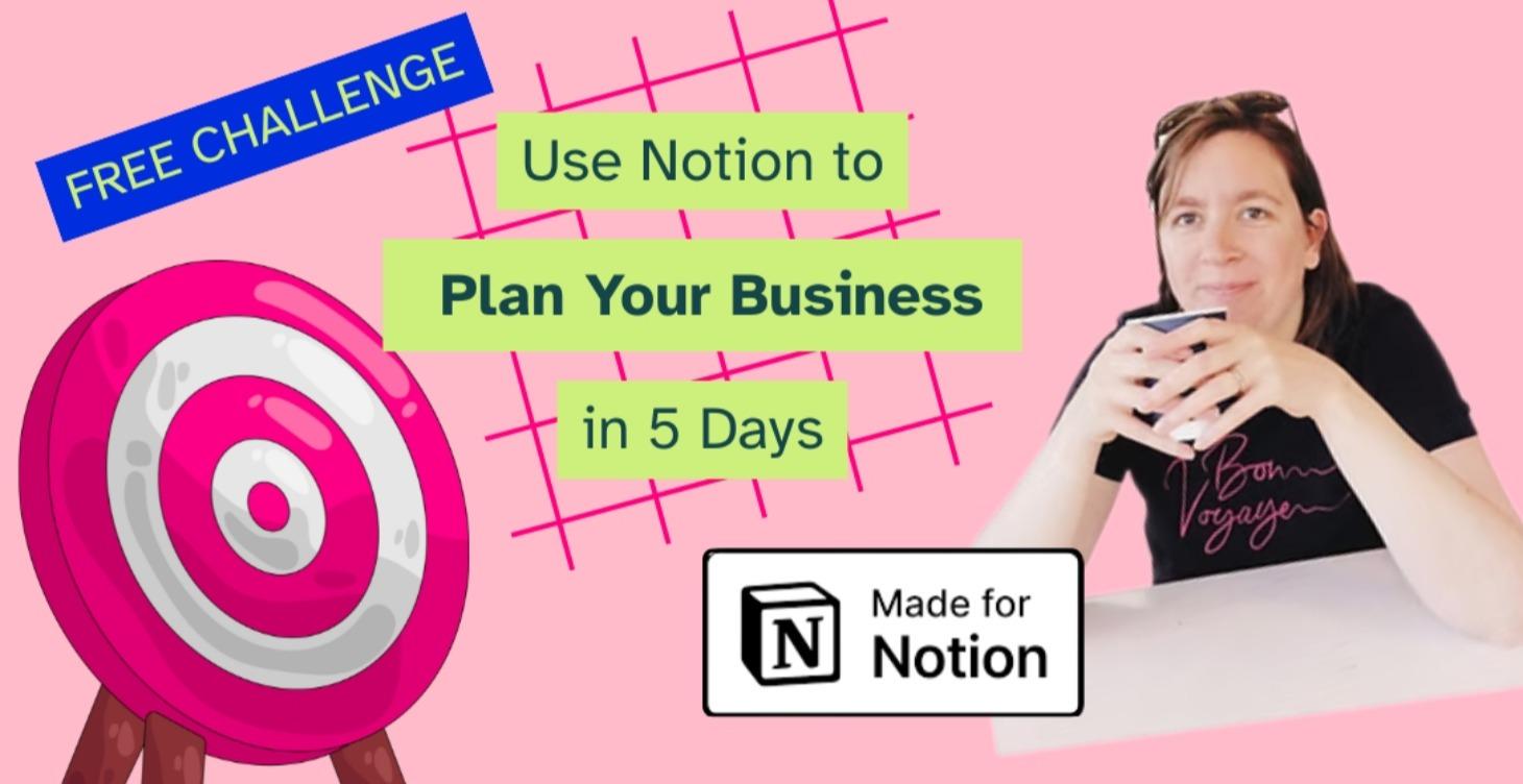Use Notion to Plan Your Business in 5 Days