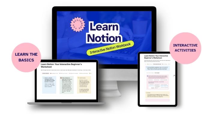 New Free Interactive Training Tool Dropped for all my Notion beginners