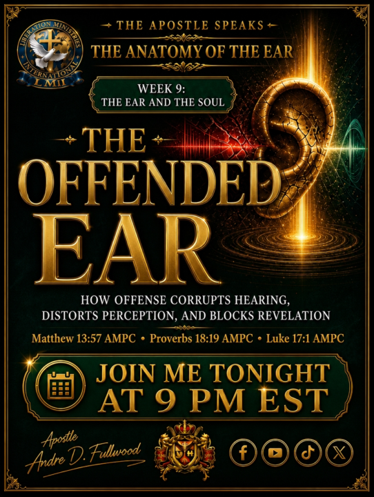 The Apostle Speaks: The Offended Ear