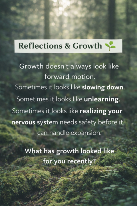 Reflections and Growth