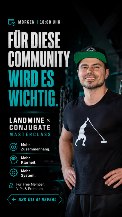 Morgen wird wichtig für diese Community.
