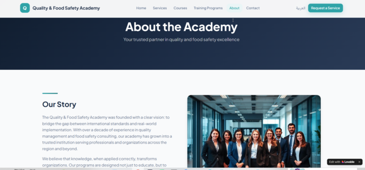 Execution of Quality Academy App Phase Plan# Week Three