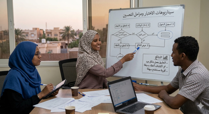 مهام الاسبوع السابع   خطة اختبار شاملة 