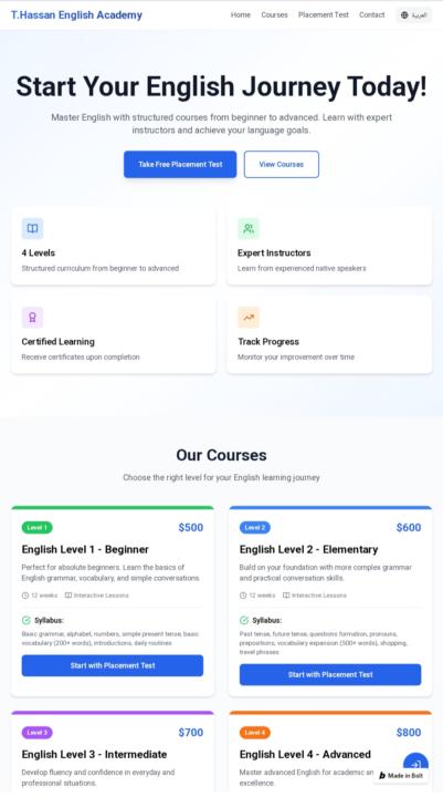 Task No (1) تصميم موقع إلكتروني 