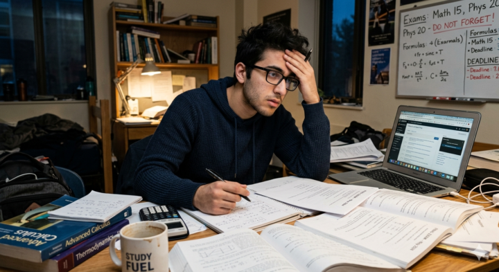  (Cإنشاء خطة دراسة فعالة لطالب يستعد للامتحانات  (مهمة الأسبوع الثاني:  الخيار 