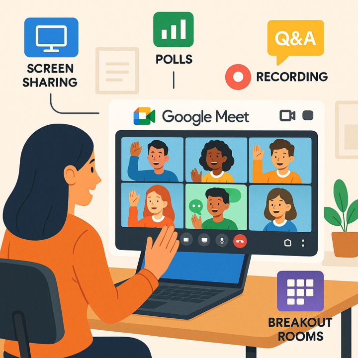   اليوم السادس بدبلومة المرس المحترف: Google Meet