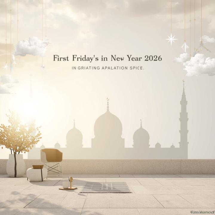  جمعة مباركة وبداية خير في عام 2026