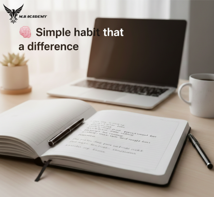 عادات بسيطة تصنع فرقا