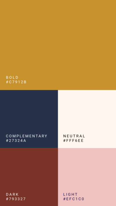 How I create colour combinations 