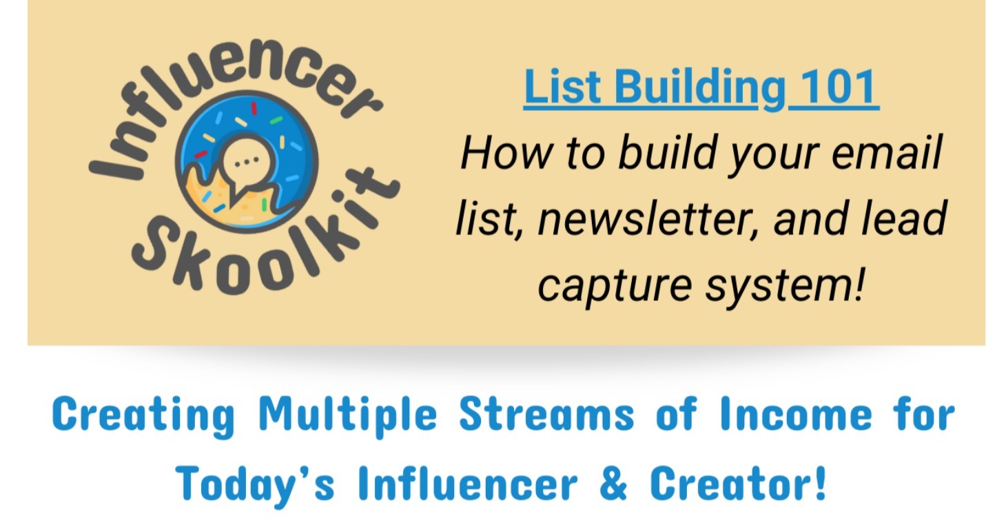 List Building 101 (Coming Soon)