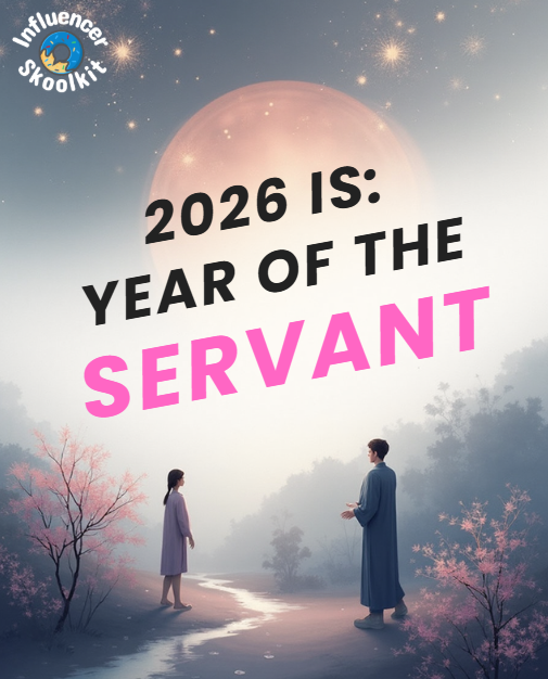 2026 is the year of the SERVANT!