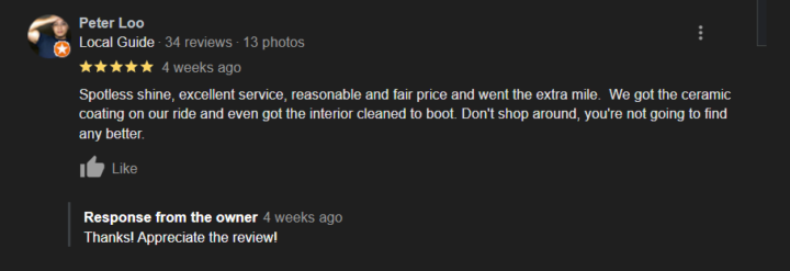 Another Win From a Customer (Apex)