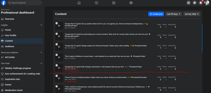 Posting AI - Update