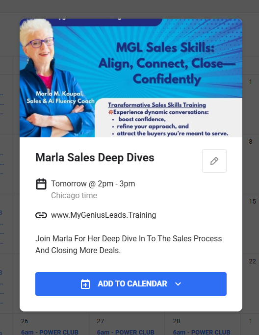Want to Learn How to Sell MGL Tools? This Call is a Must!