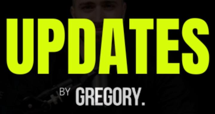 GREGORY: Course & Updates