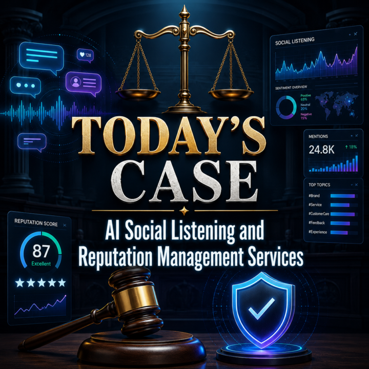 ⚖️ Today's Case: AI Social Listening and Reputation Management Services