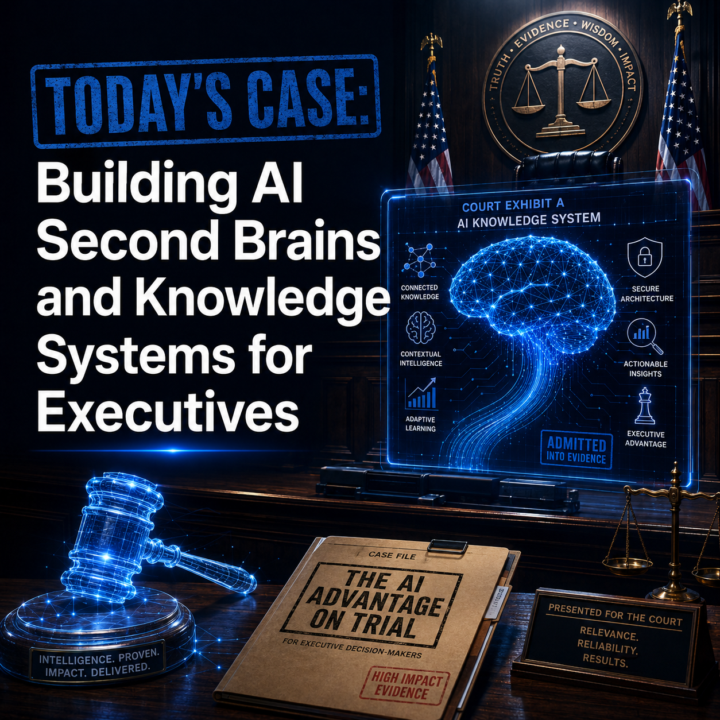 ⚖️ Today's Case: Building AI Second Brains and Knowledge Systems for Executives