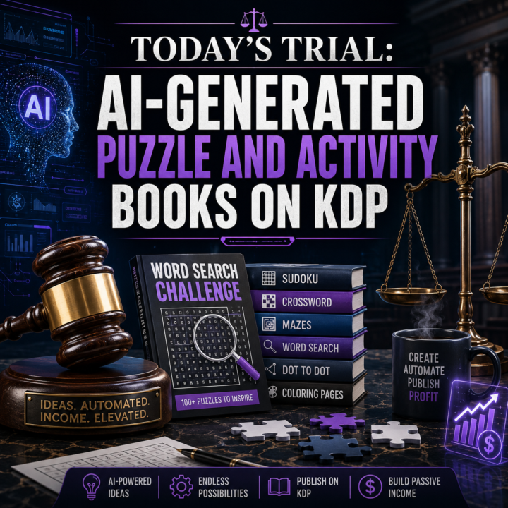 ⚖️ Today's Case: AI-Generated Puzzle and Activity Books on KDP