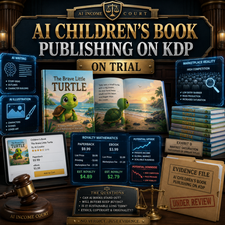 ⚖️ AI Children's Book Publishing on KDP