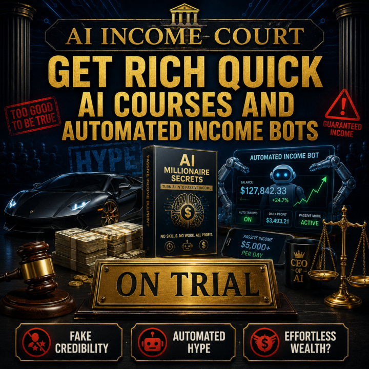 ⚖️ Today's Case: Get Rich Quick AI Courses and Automated Income Bots