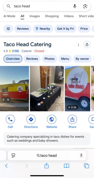 Hello and welcome to Food Truck University. Are you looking to start your own food truck or catering business? We have been serving the valley since 2016 with a 4.9 google rating .. Taco Head 