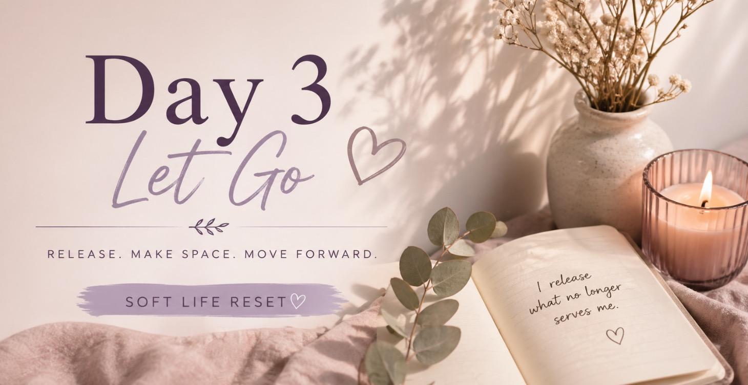 Day 3 — Let Go