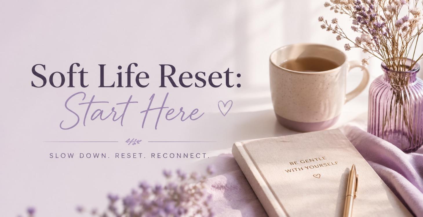 Soft Life Reset: Start Here