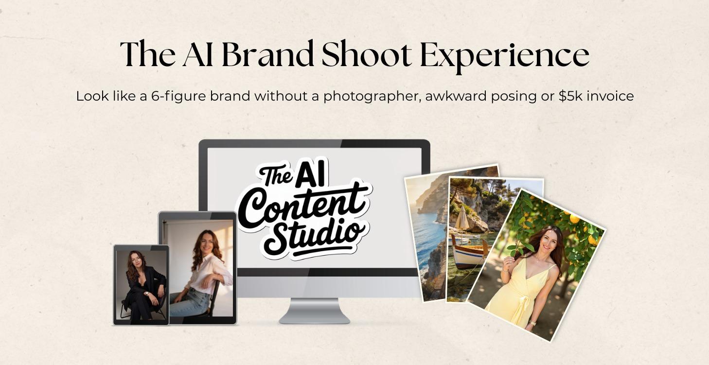 The AI Brand Shoot Experience