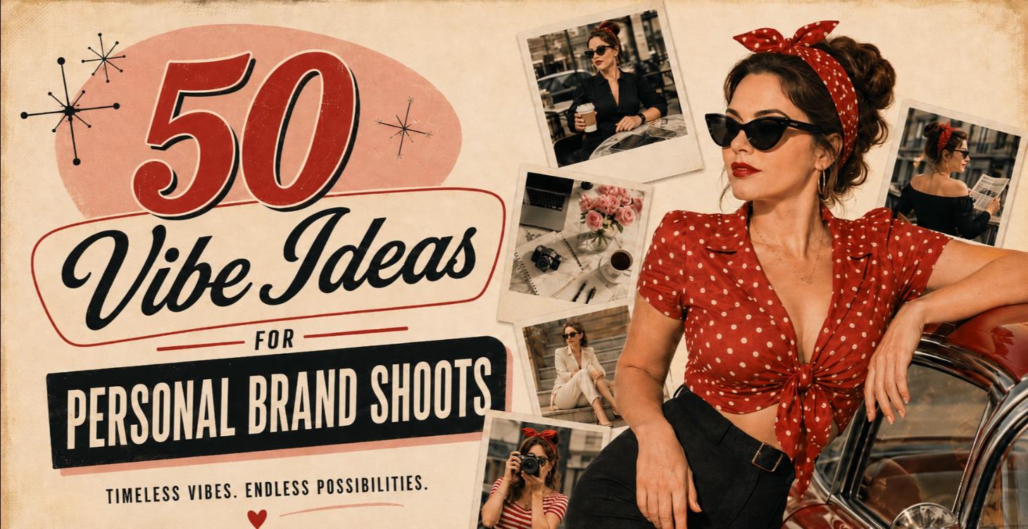 50 Ideas For Personal Brand Shoot Vibes