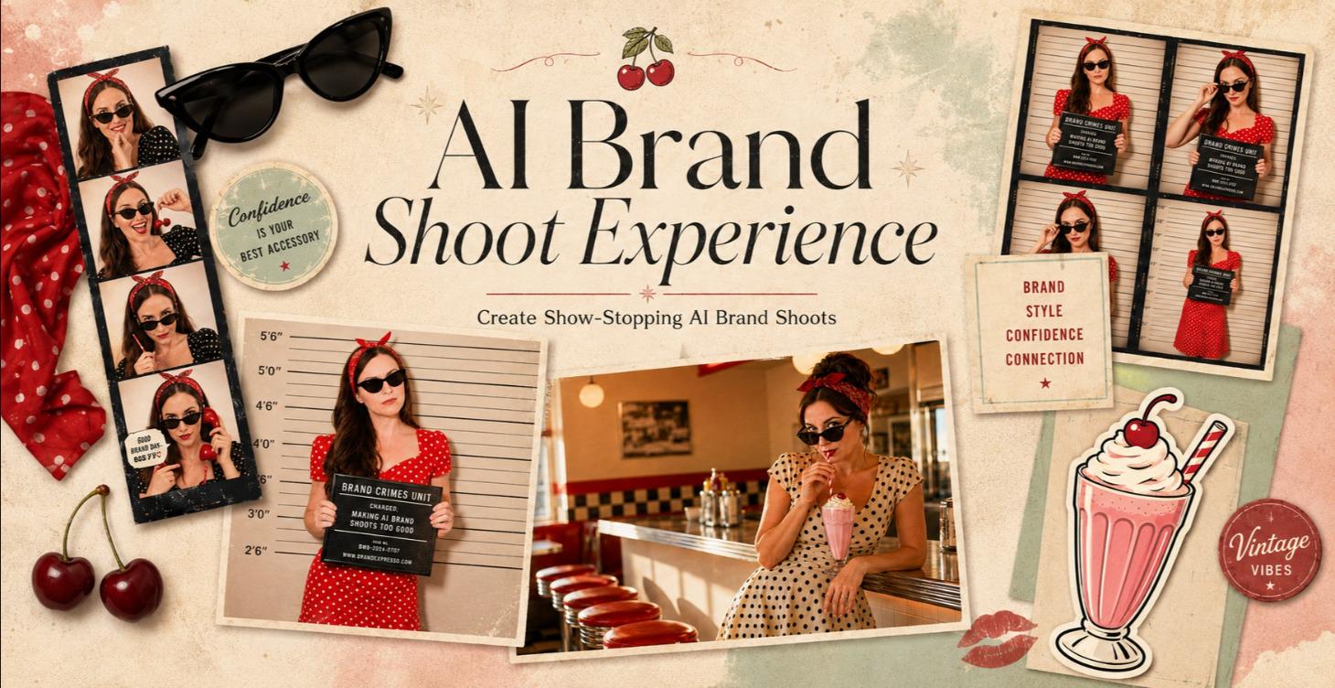 The 7 Day AI Brand Shoot Experience