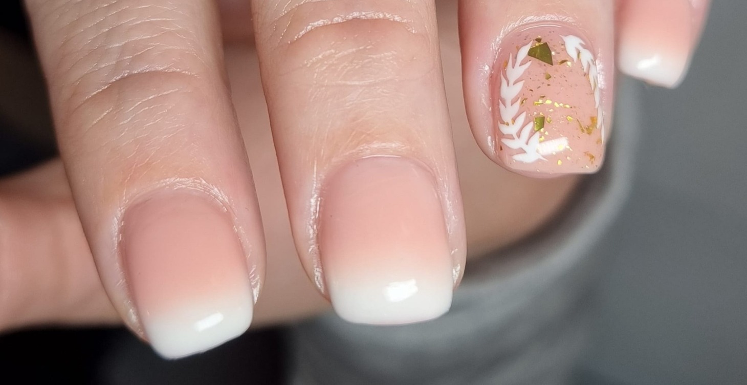 Frech Ombre Rubber Base style