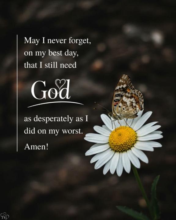 May I never forget...