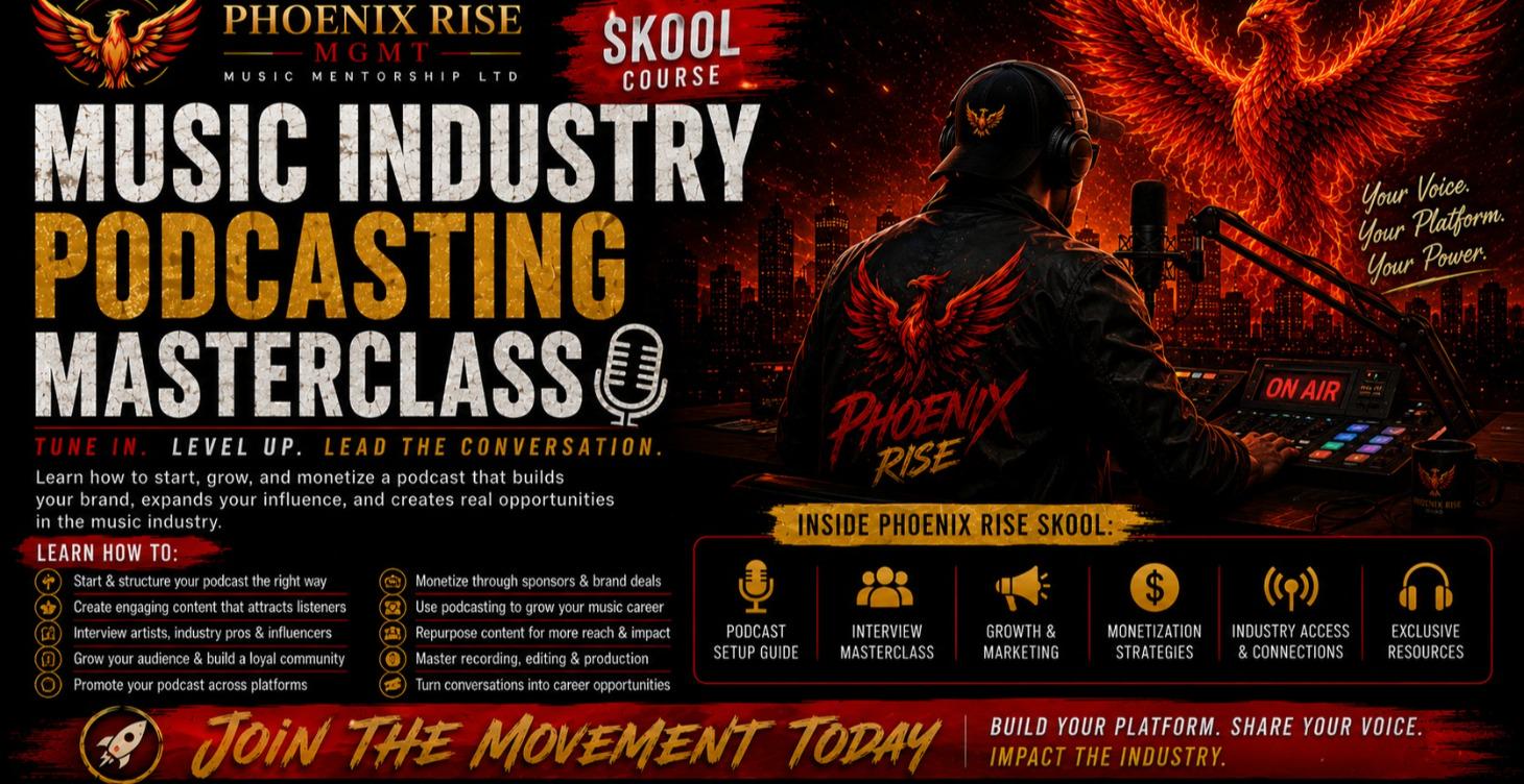 Music Industry Podcasting Masterclass