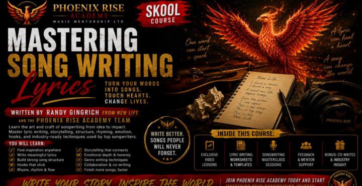 Mastering Song Writing Lyrics 
