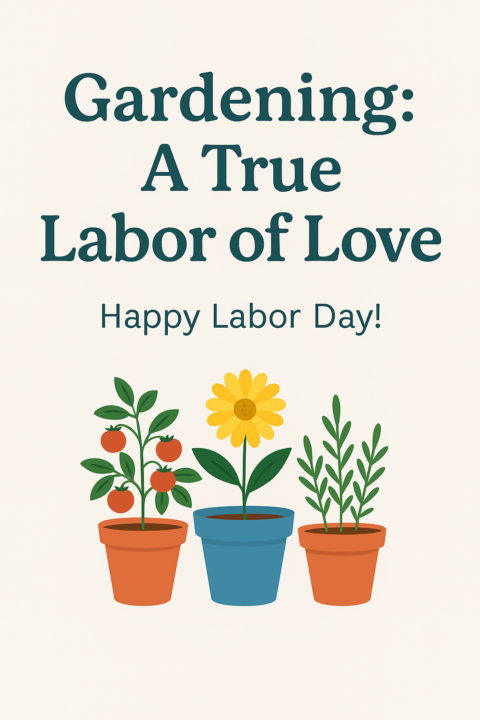🌱 Celebrate Labor Day in Your Garden!