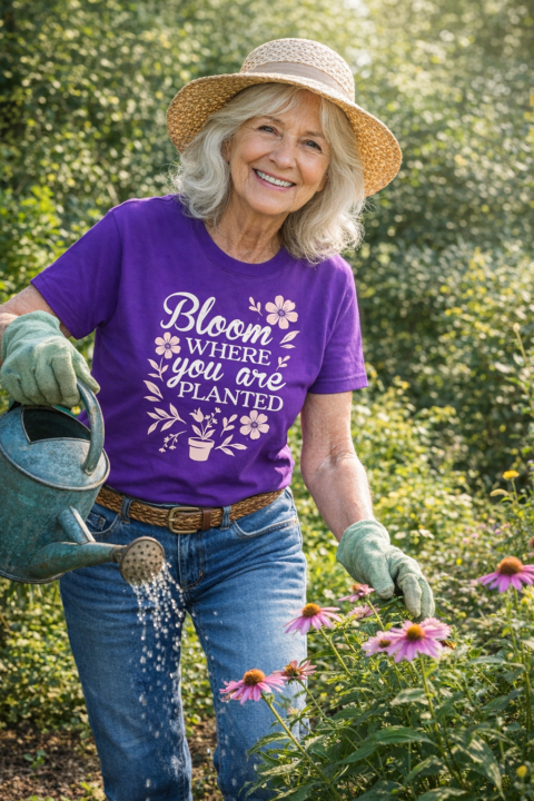 IT’S LIVE! 🌸 Our December Community Tee is here (two-color!!)