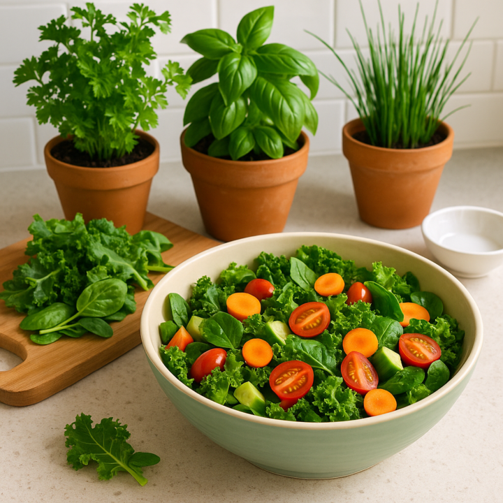 🥗 Grow What You Eat: Celebrating Eating Healthy Day with Your Container Garden