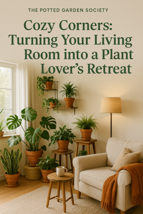 🌿 Cozy Corners: Turning Your Living Room into a Plant Lover’s Retreat