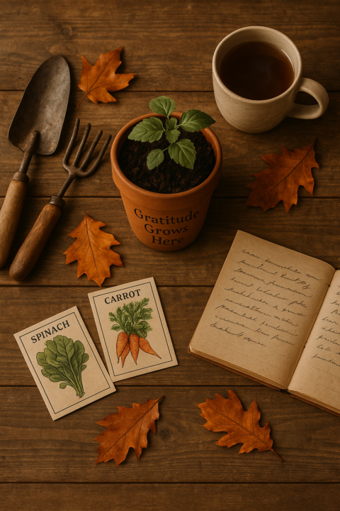 🌾 Gratitude Grows Here: A Gardener’s Reflection for Thanksgiving Day