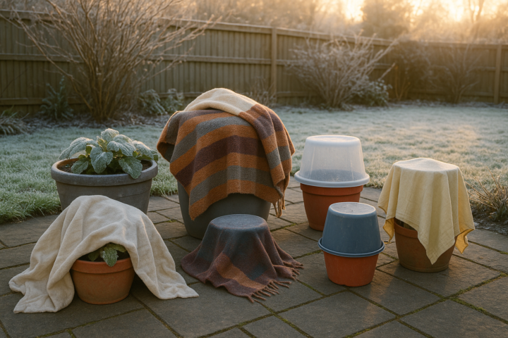 🌿 DIY Frost Covers You Can Make From Things You Already Own