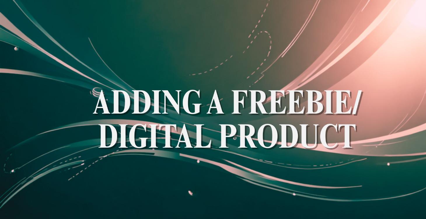 Add your freebie or digital product (Beacons)