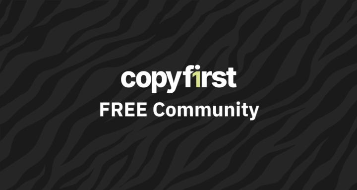 CopyFirst Creatives FREE