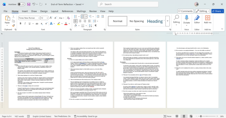 Day 1 - December 4th