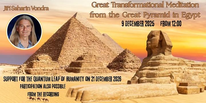 Pre-quantum leap meditation at the Great Pyramid 