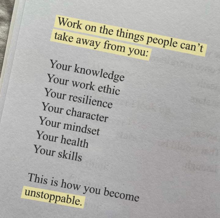 Unstoppable Growth Starts Within