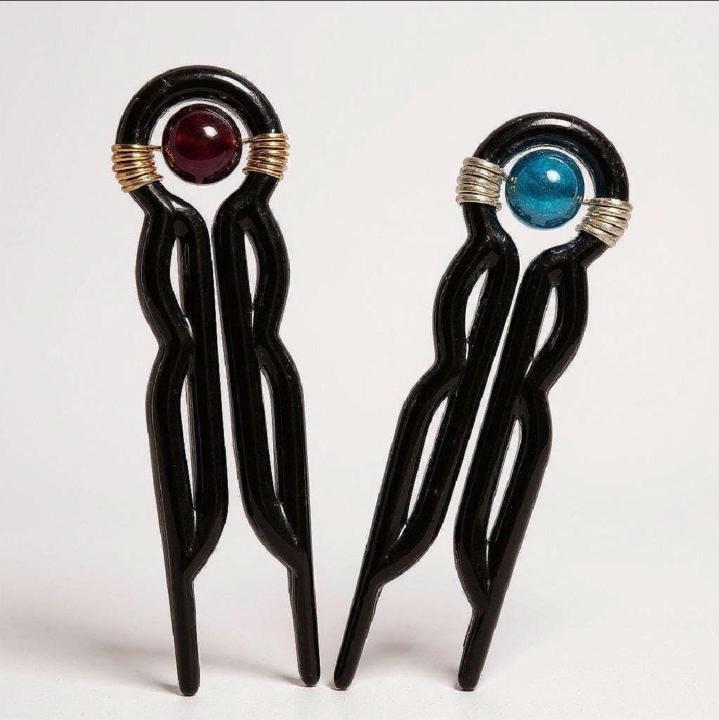 Magical Gemstone Hair Pins for Up Do's