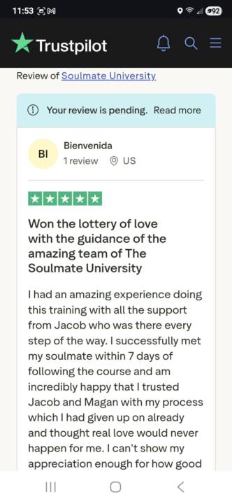 Congratulations Bienvenida