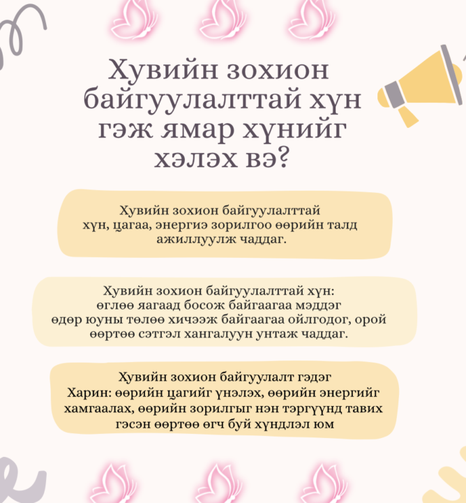 💥Хувийн зохион байгуулалттай хүн гэж ямар хүнийг хэлэх вэ? 💥