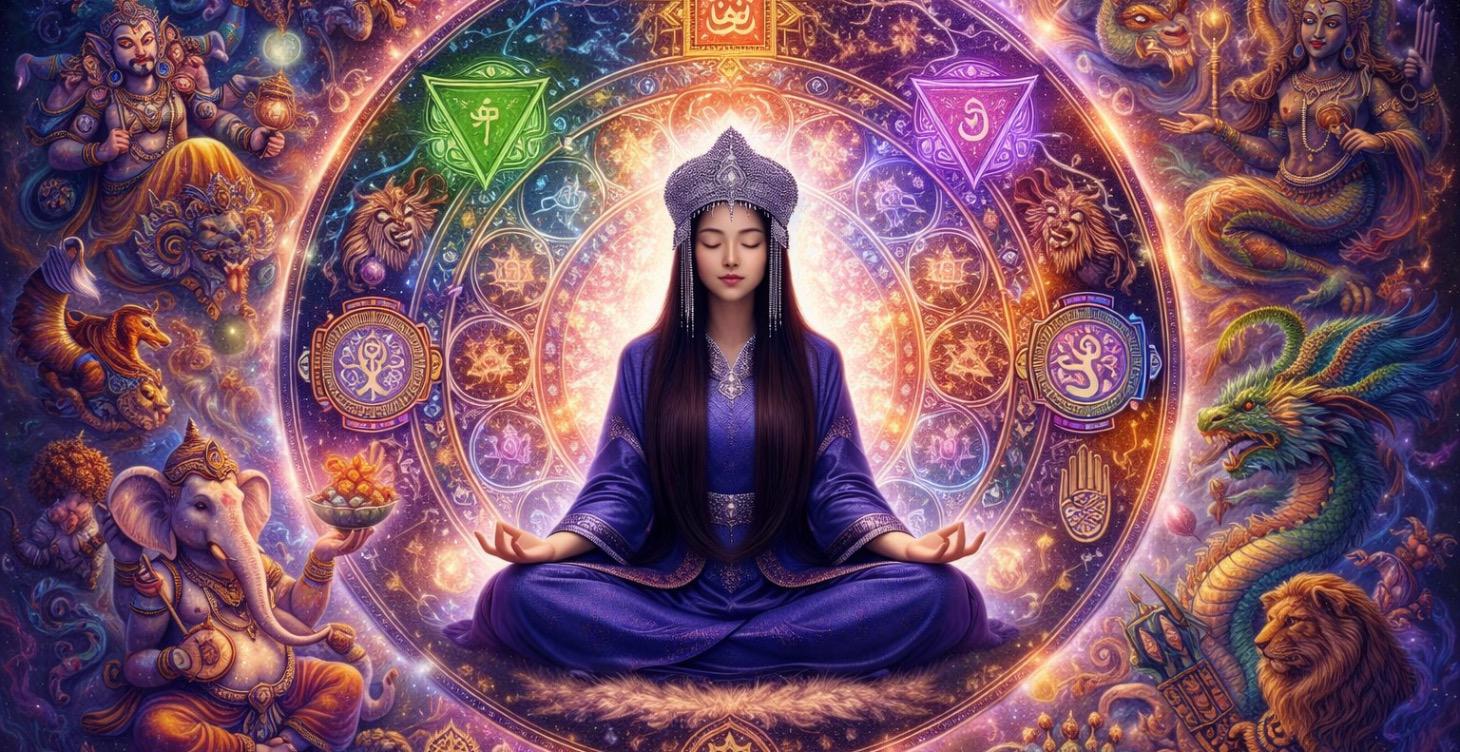 🌀 МУДРА, МАНТРА, ЯНТРА, ТАНТРА 📖